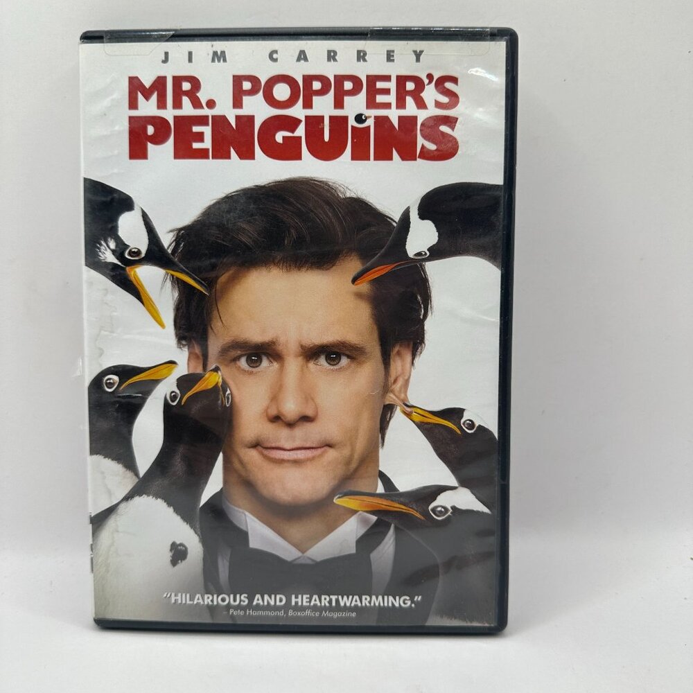 Mr. Popper's Penguins DVD Starring Jim Carrey